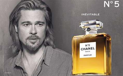 chanel number 5 brad pitt|brad pitt chanel.